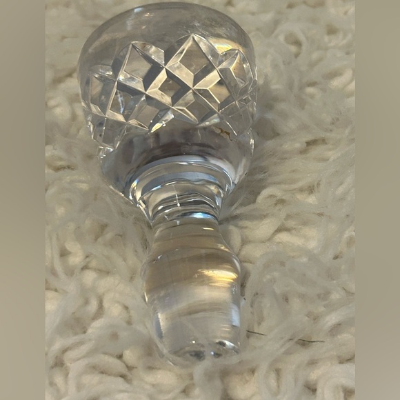 Large Clear Glass / Crystal Heavy Bottle Apothecary Decanter Stopper - Picture 2 of 6
